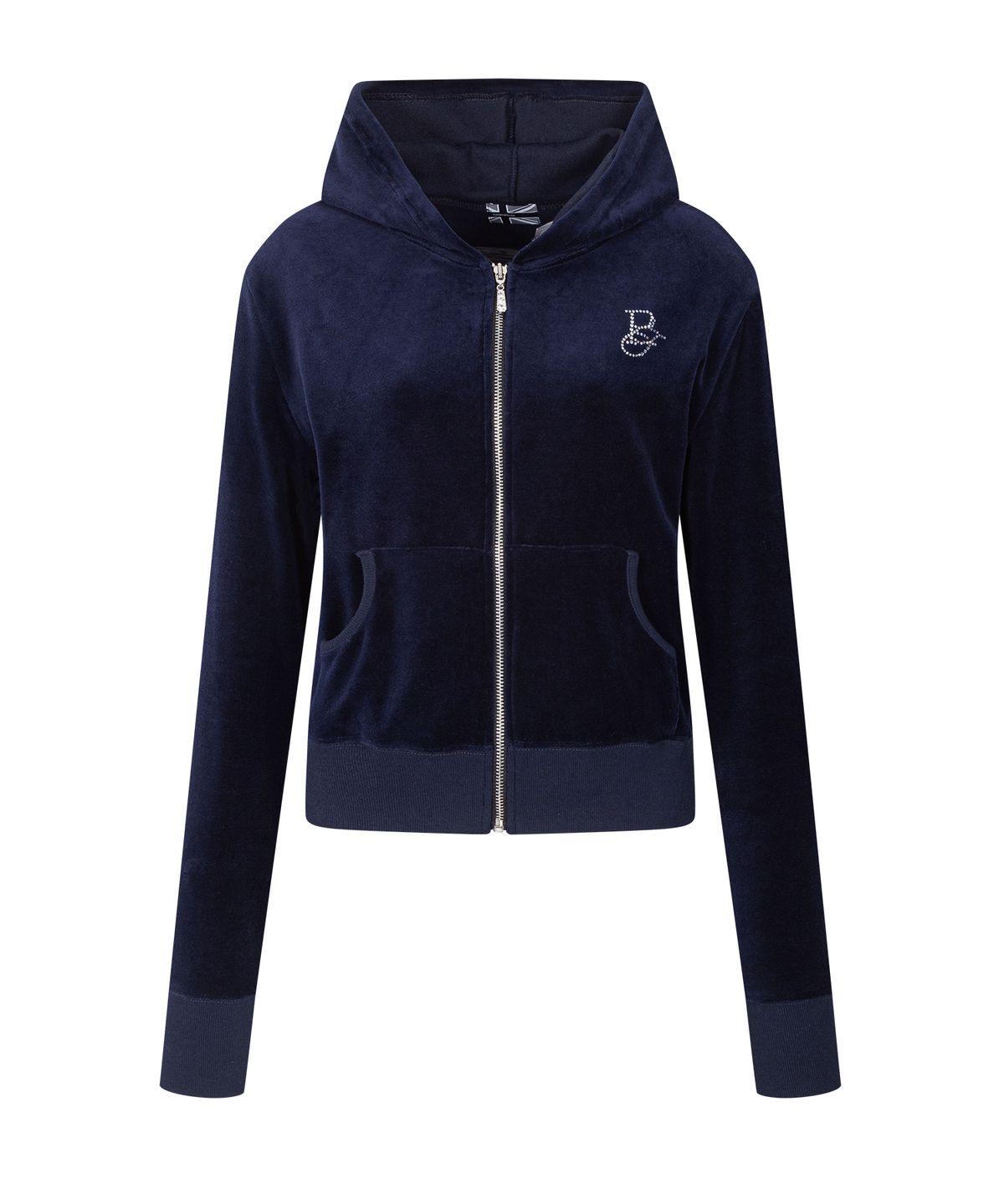 플리즈노팔로우(PLEASENOFOLLOW) 25FW New Velour Set-Up (Navy)
