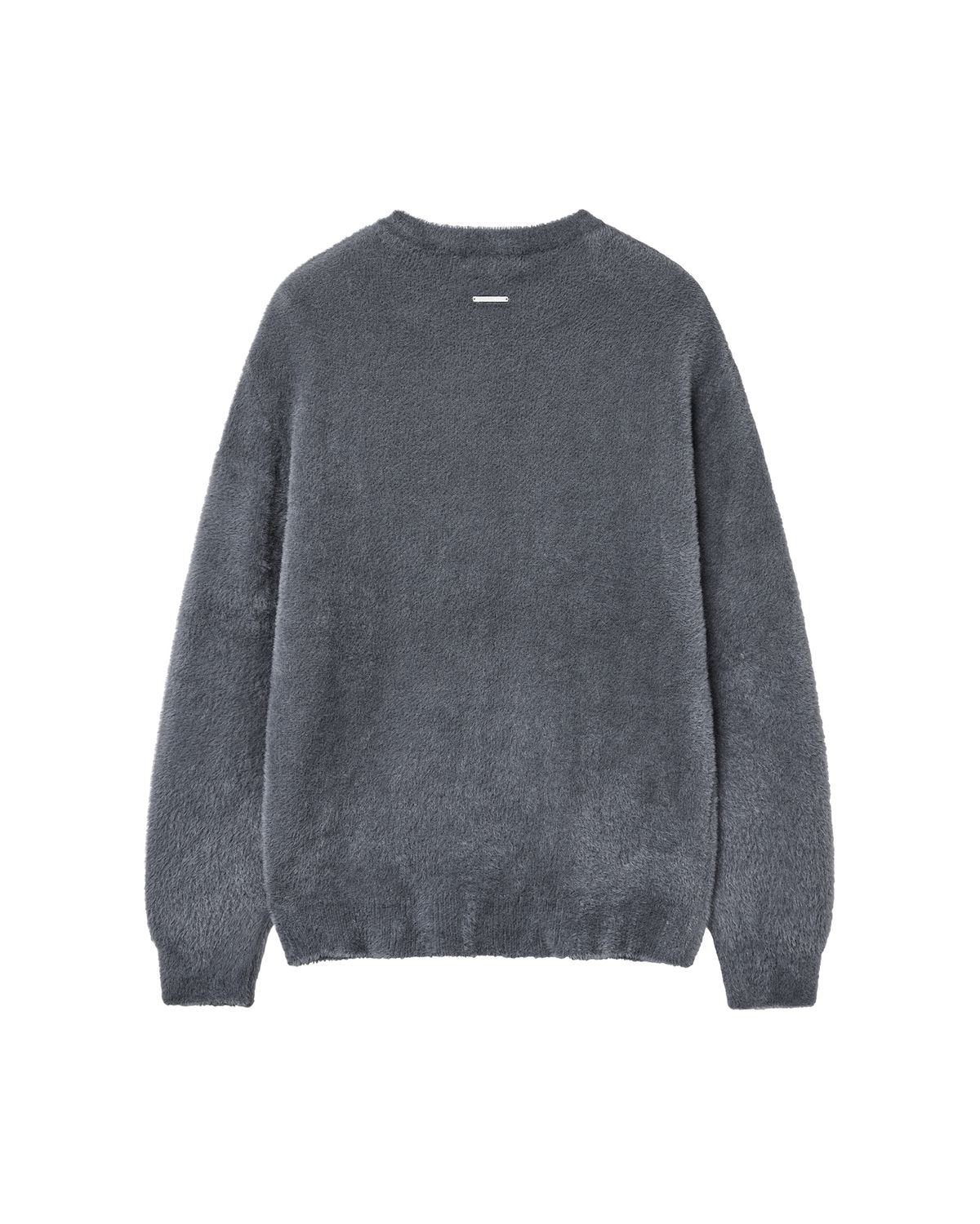 미세키서울 맨(MISEKISEOUL MEN) Hairy crewneck knit CHARCOAL