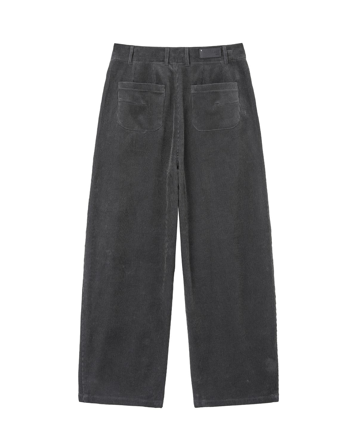 미세키서울 맨(MISEKISEOUL MEN) Corduroy curved pants CHARCOAL