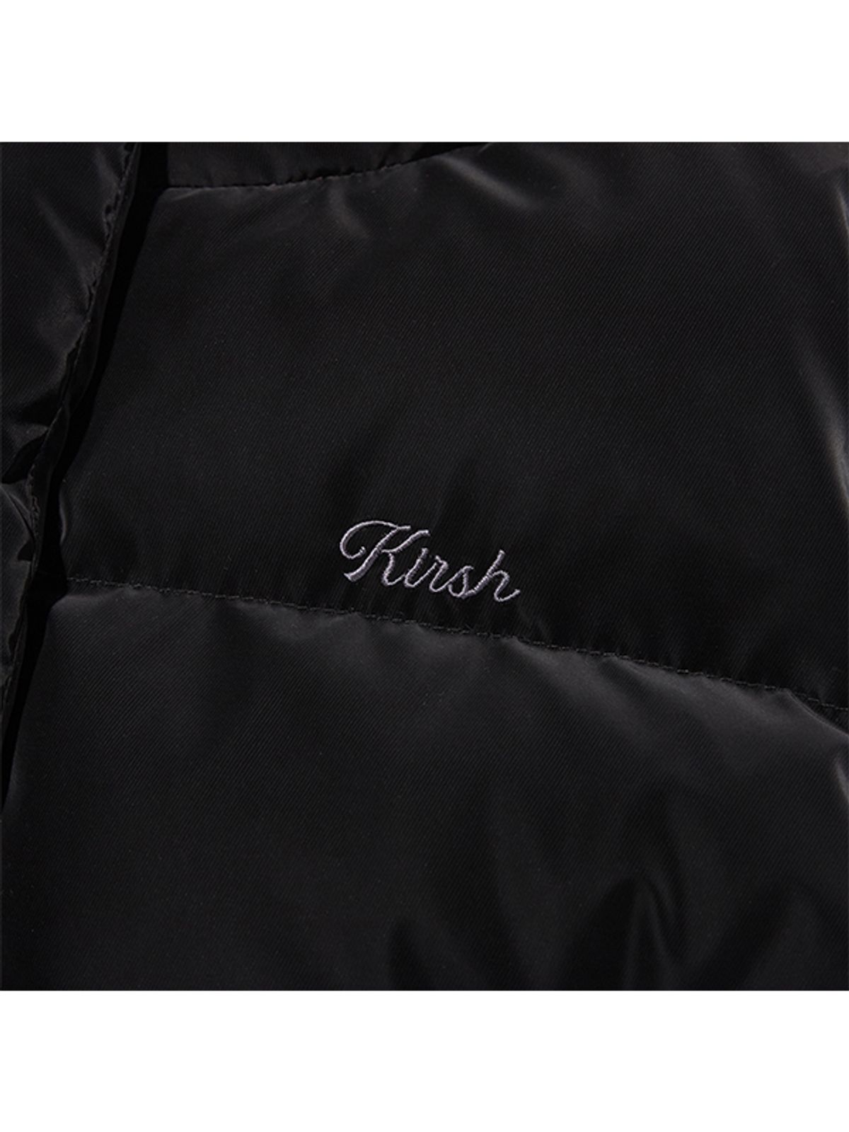 키르시(KIRSH) 체리 크롭 푸퍼 다운 베스트 [블랙]