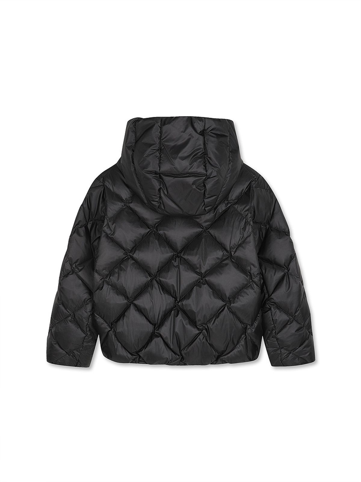 디스커버리 키즈(DISCOVERY KIDS) 여아 큐브라이트 다운 경량패딩 (BLACK)
