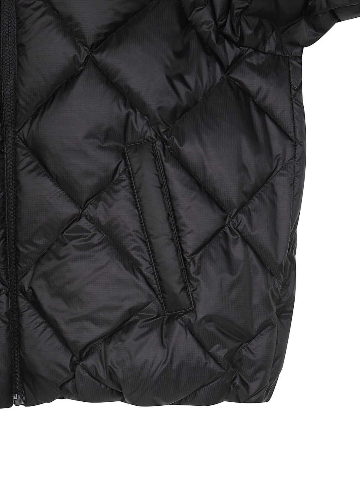 디스커버리 키즈(DISCOVERY KIDS) 여아 큐브라이트 다운 경량패딩 (BLACK)