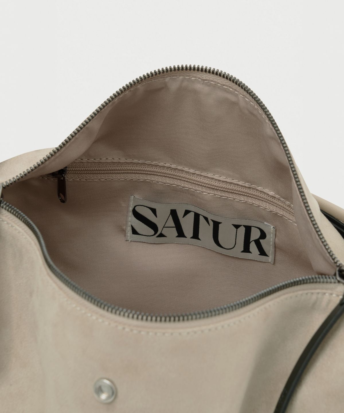 세터(SATUR) 베로나 빅 스퀘어 백 다크 베이지