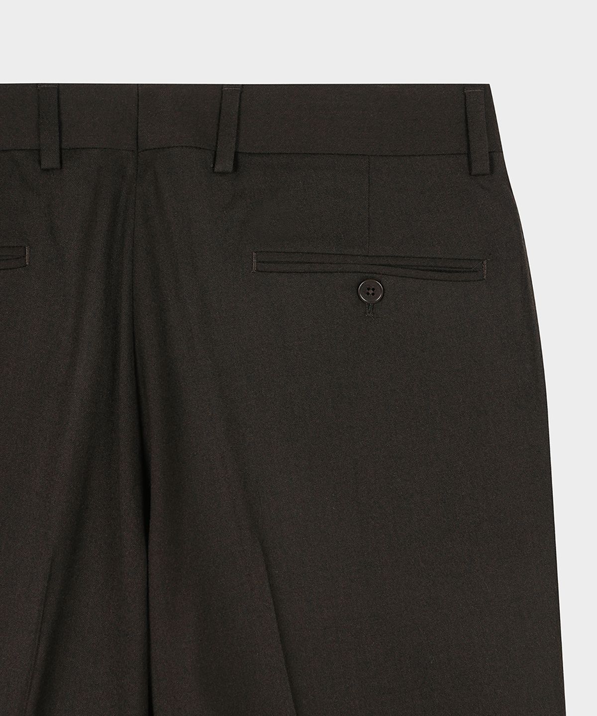 브룩스 브라더스(BROOKS BROTHERS) 클래식핏 플란넬 트라우저 (브라운) (BBPTMF54554EF)