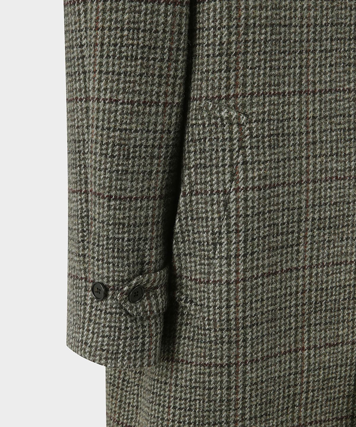 브룩스 브라더스(BROOKS BROTHERS) 발마칸 코트 (올리브) (BBCSMF50044EW)