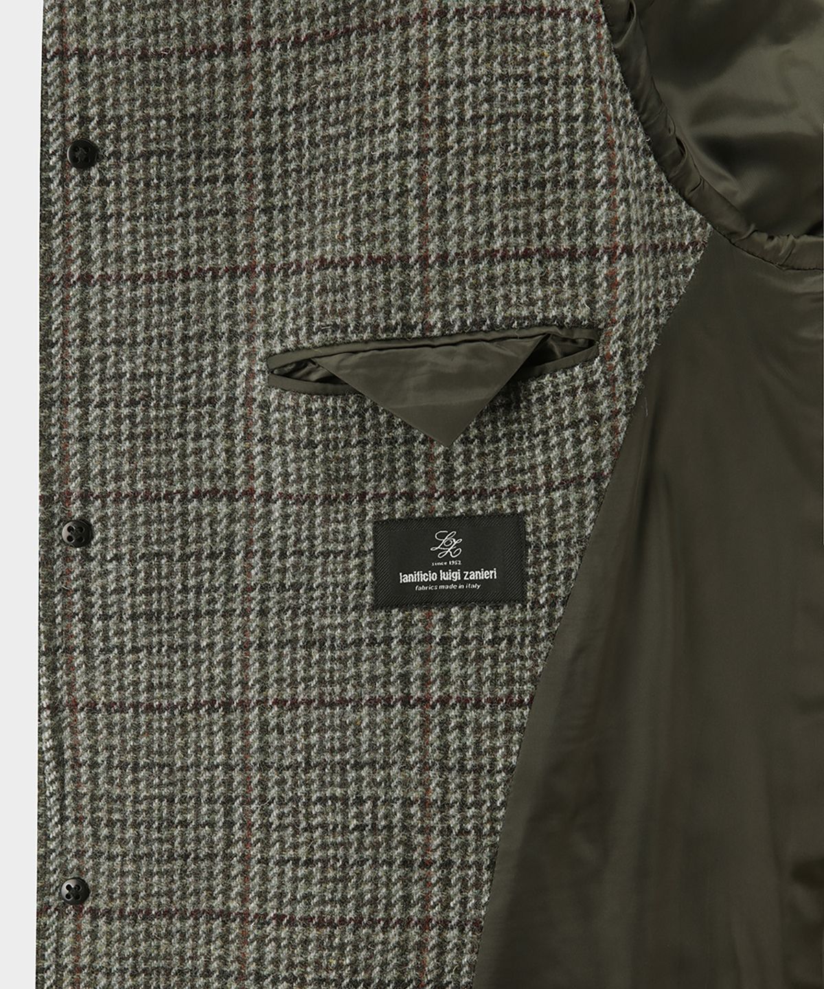 브룩스 브라더스(BROOKS BROTHERS) 발마칸 코트 (올리브) (BBCSMF50044EW)