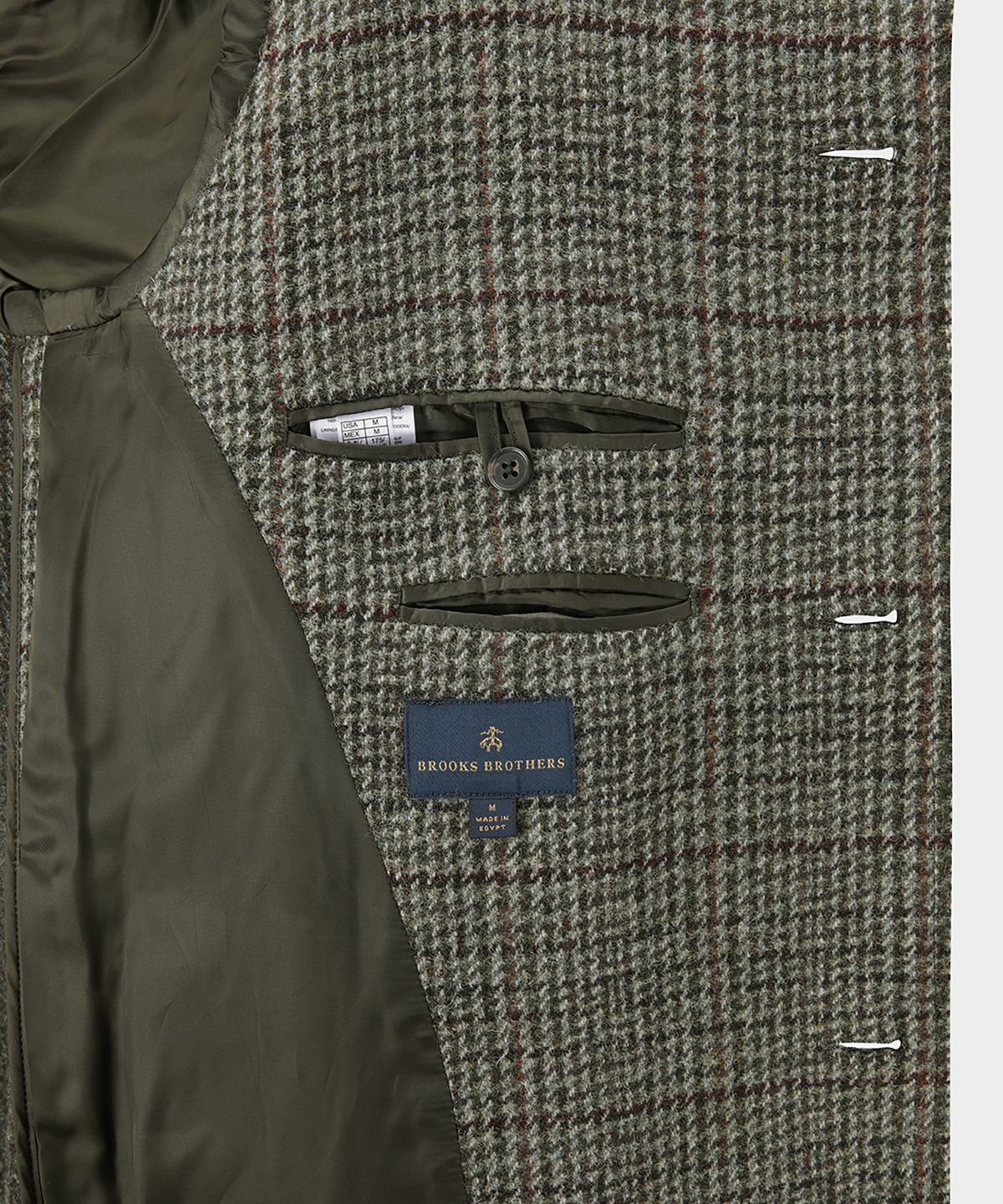 브룩스 브라더스(BROOKS BROTHERS) 발마칸 코트 (올리브) (BBCSMF50044EW)