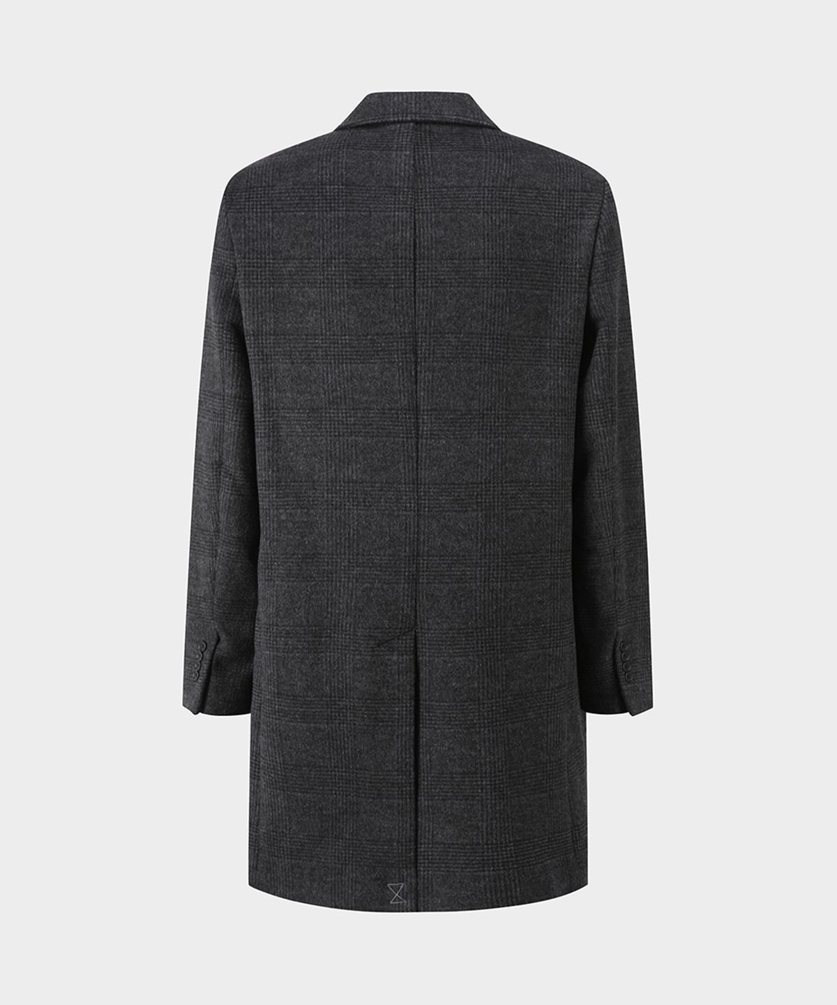 브룩스 브라더스(BROOKS BROTHERS) 더블 페이스 탑 코트 (그레이) (BBCSMF5299WEW)