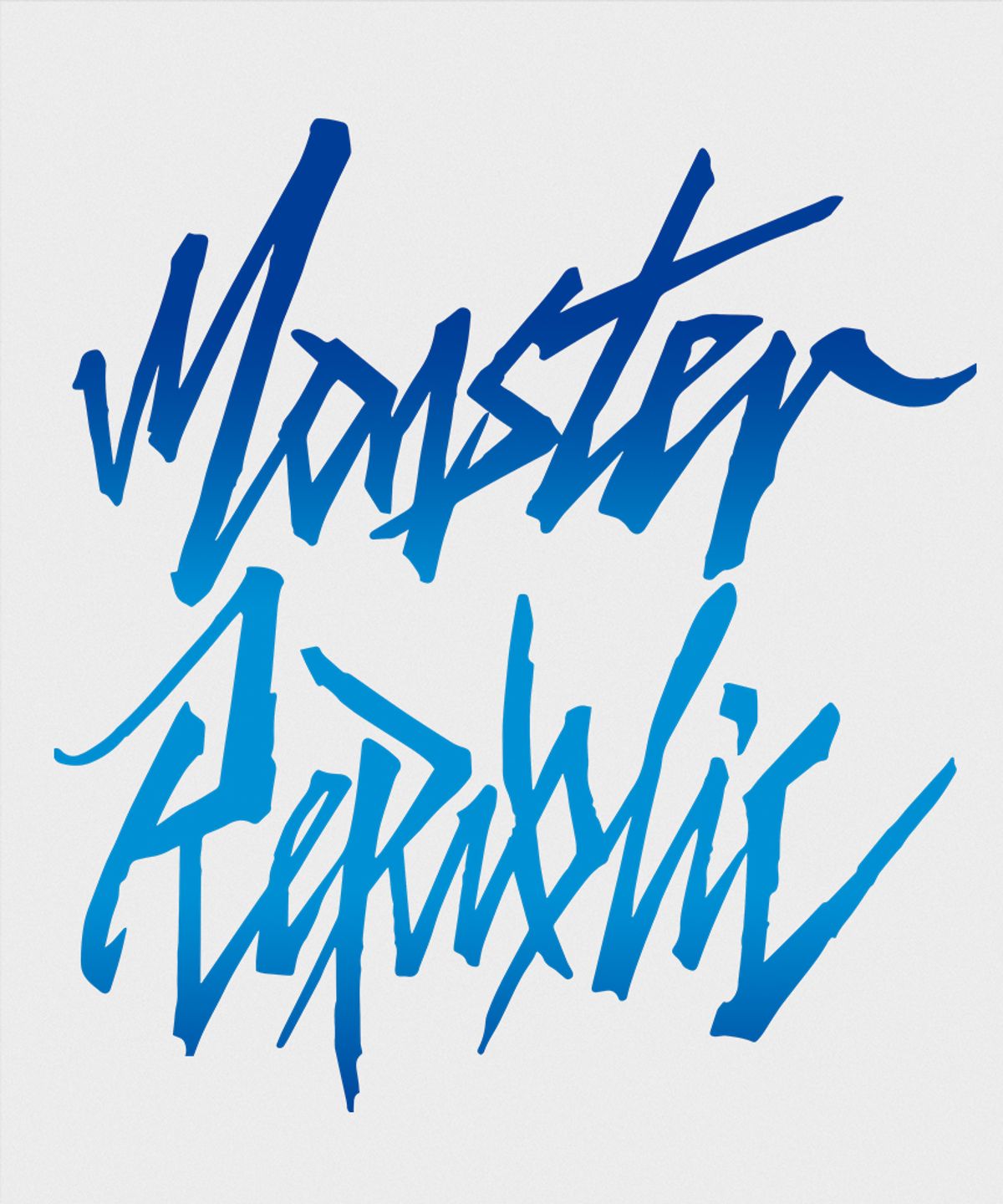 몬스터리퍼블릭(MONSTER REPUBLIC) 무브먼트 로고 블루웨이브 후드티 그레이
