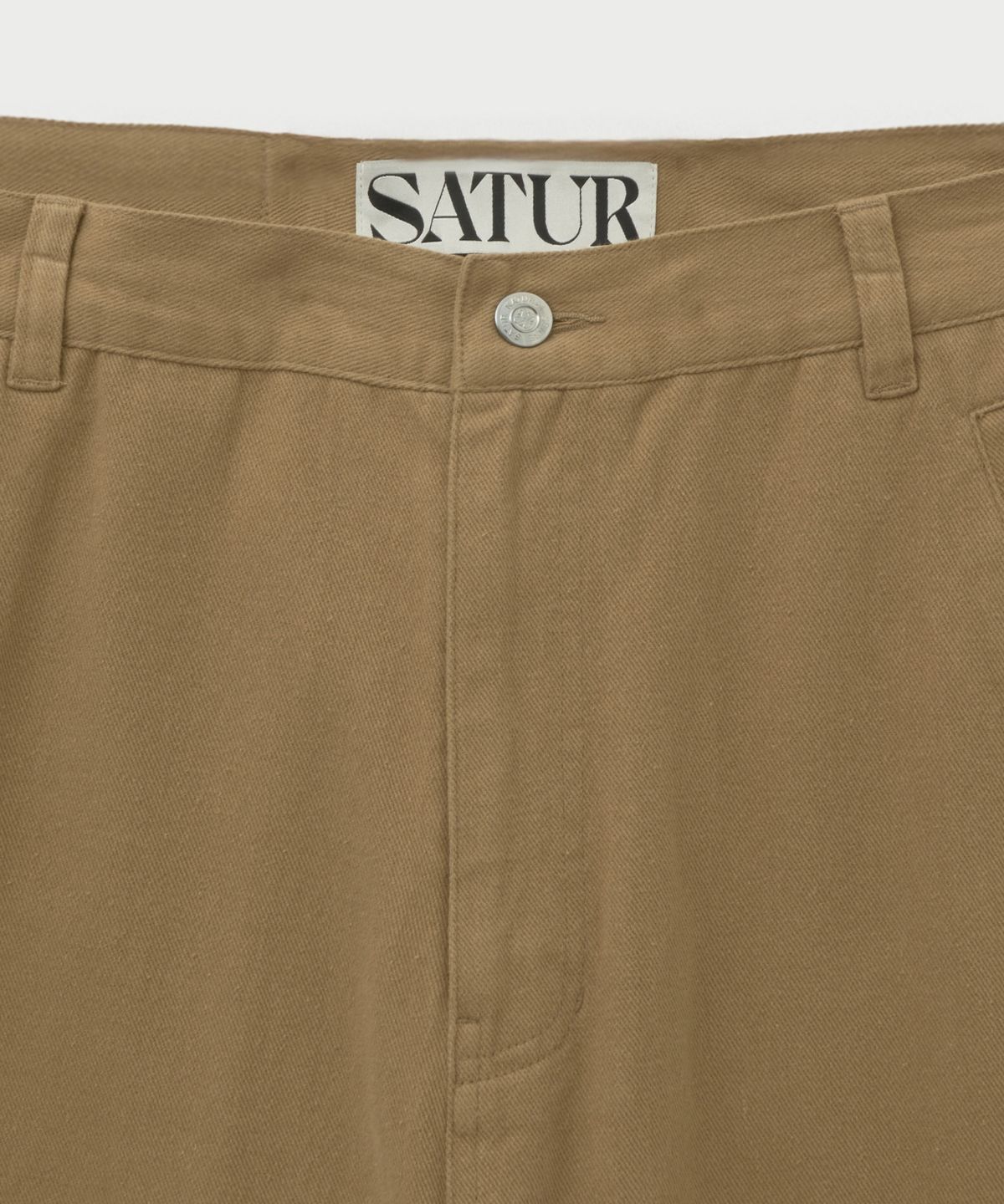 세터(SATUR) 테오 브러쉬드 코튼 팬츠 베이지