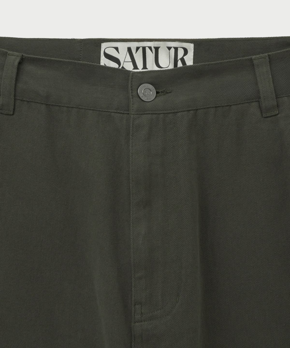 세터(SATUR) 테오 브러쉬드 코튼 팬츠 차콜