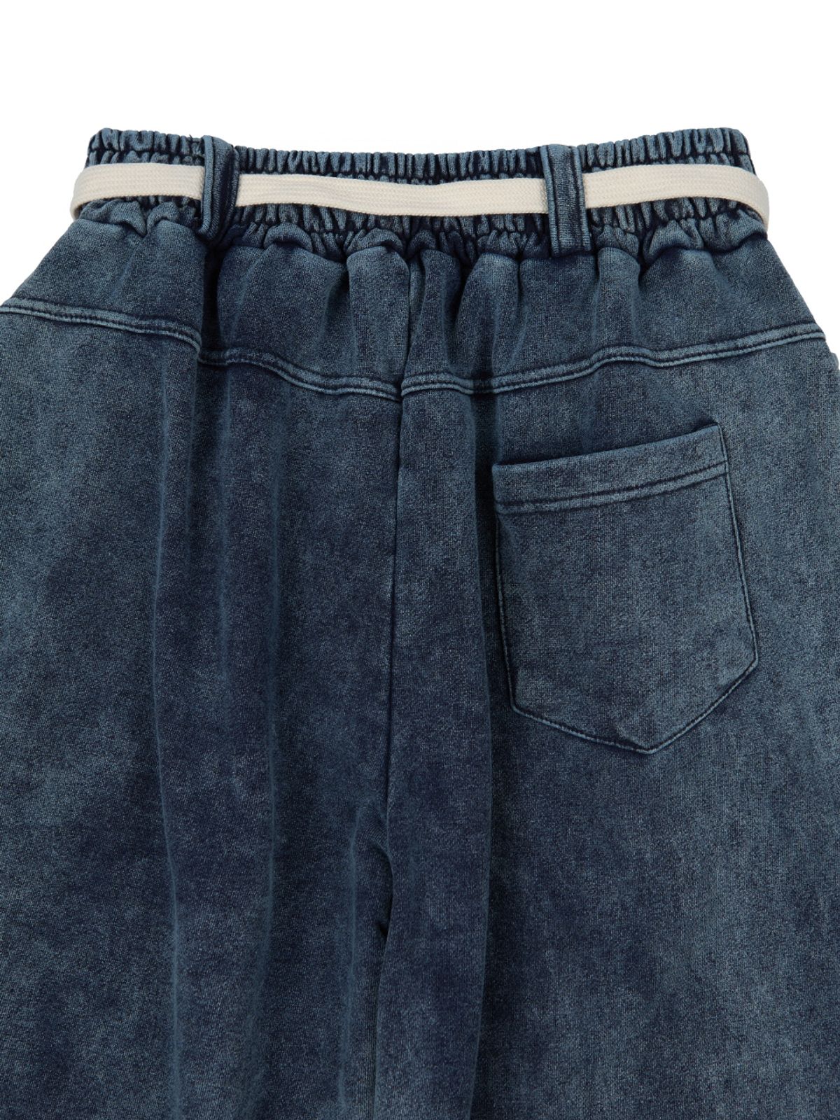 이넥시스(INEXCIS) 스노우 데님 와이드 팬츠 (Washed Blue)