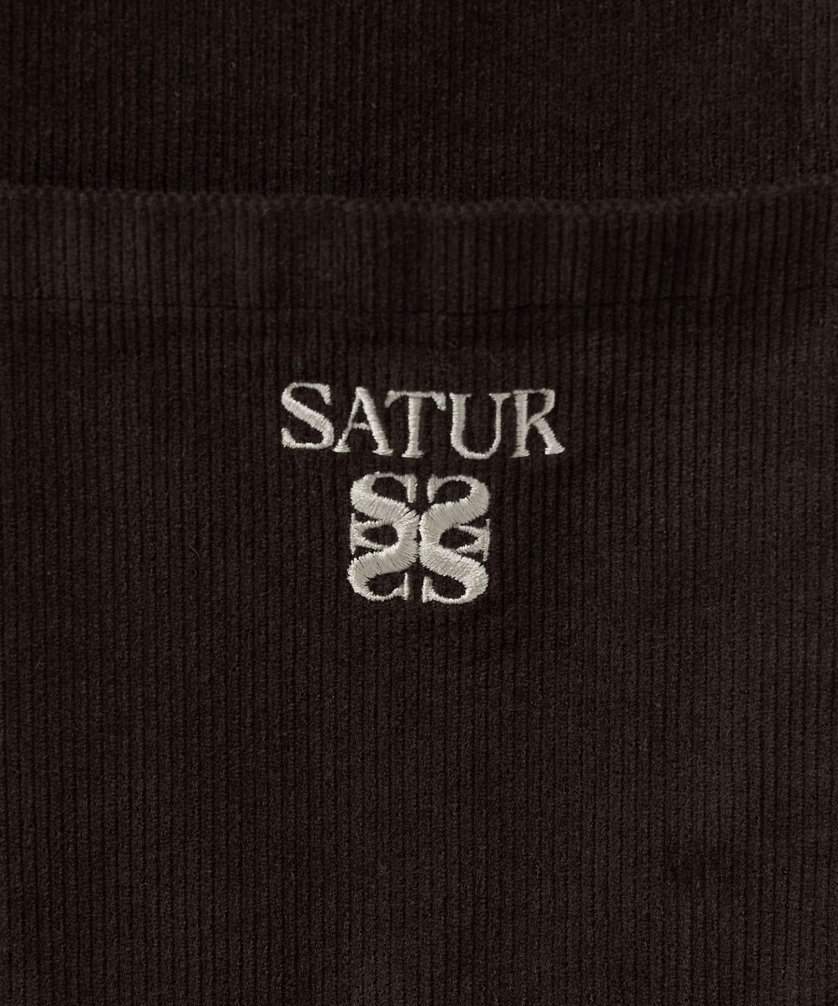 세터(SATUR) 소프트 코듀로이 셔츠 브라운