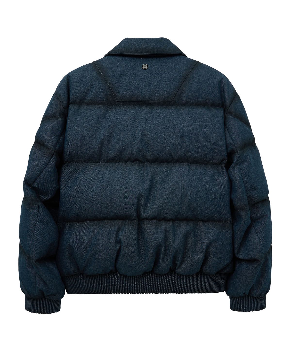 언지미크(UNGIMMICK) OIL BRUSHED DENIM DOWN JACEKT (INDIGO)