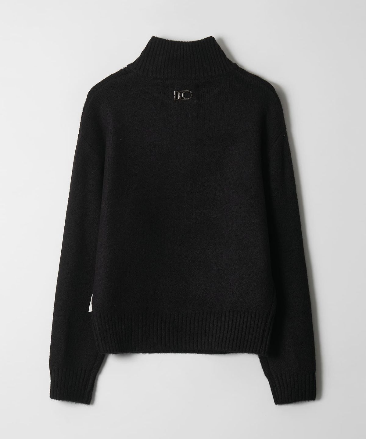 디써티원(DTHIRTYONE) Half-Zip Turtleneck Sweater (BLACK)