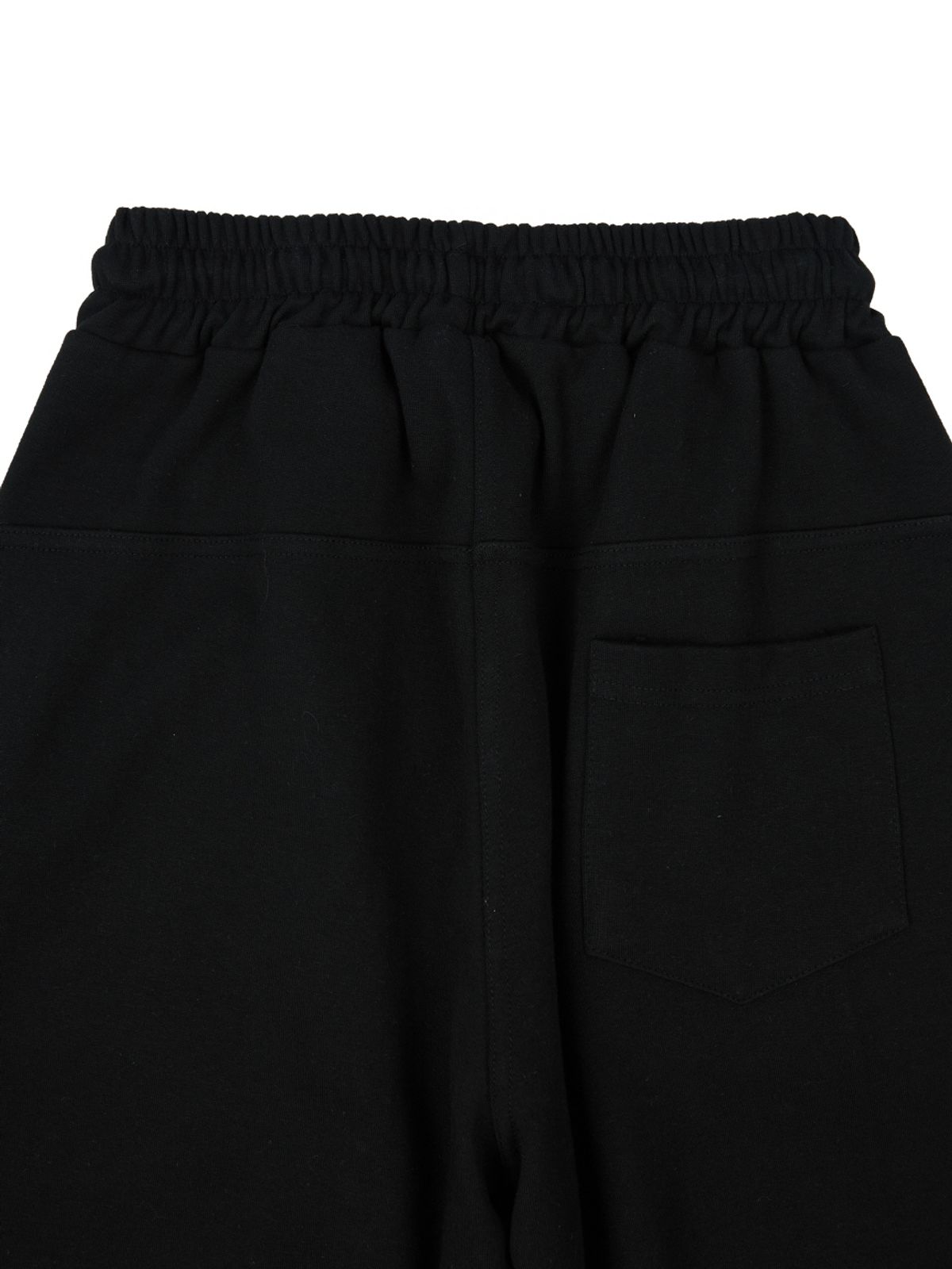이넥시스(INEXCIS) 컷오프 카펜터 와이드 팬츠 (Black)