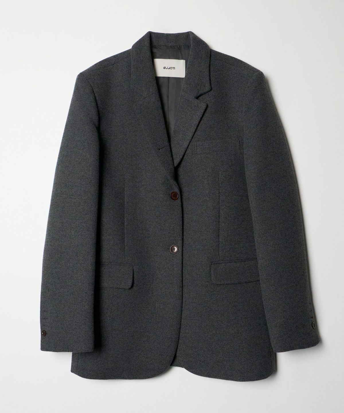엘리오티(ELLIOTI) Classic Wool Twill Jacket_2Color