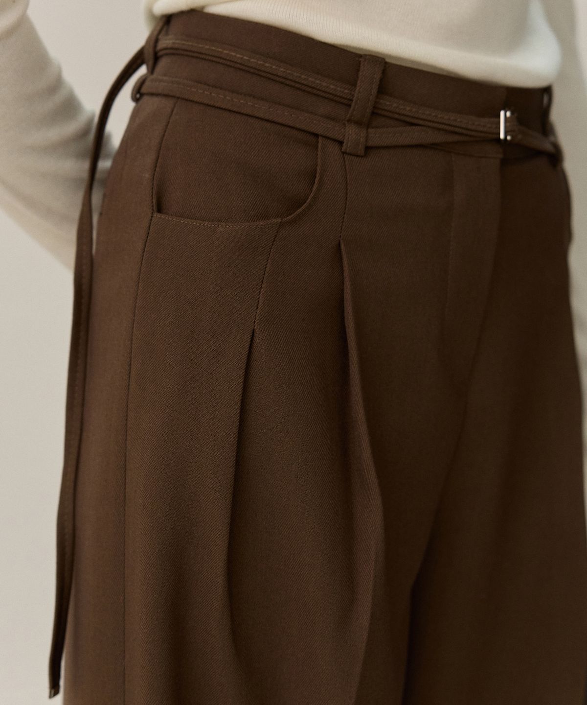 엘리오티(ELLIOTI) Grace Wide Slacks_3Color