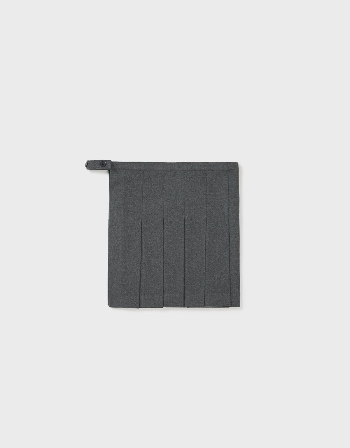 엠엠더블유(MMW) [MMW] LAYERED WRAP SKIRT PANTS (CHARCOAL)