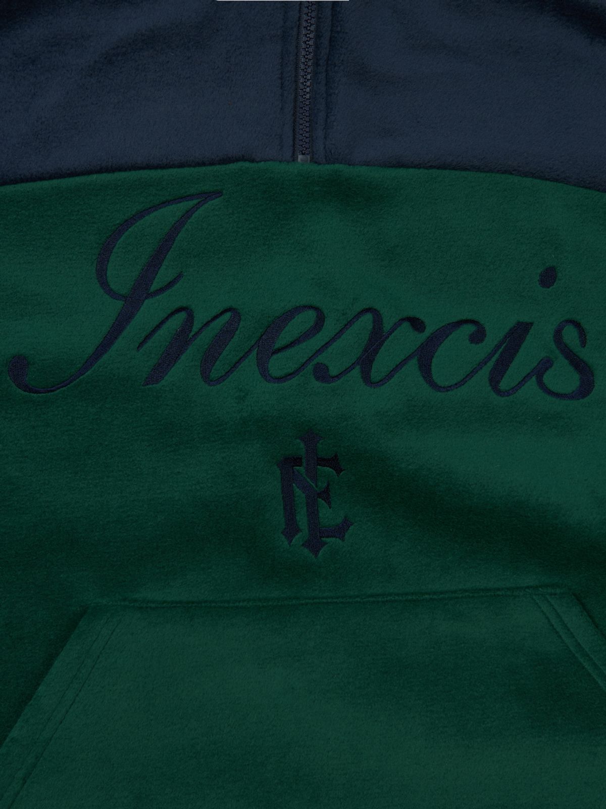 이넥시스(INEXCIS) 프래그먼트 플리스 아노락 (Green)