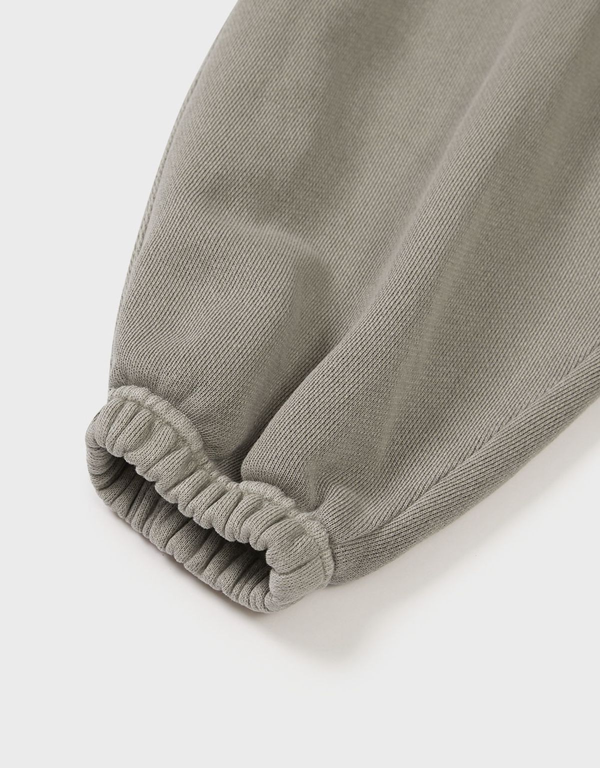 엠엠더블유(MMW) [MMW] FRILL BELTED PIGMENT SWEAT PANTS (BEIGE)