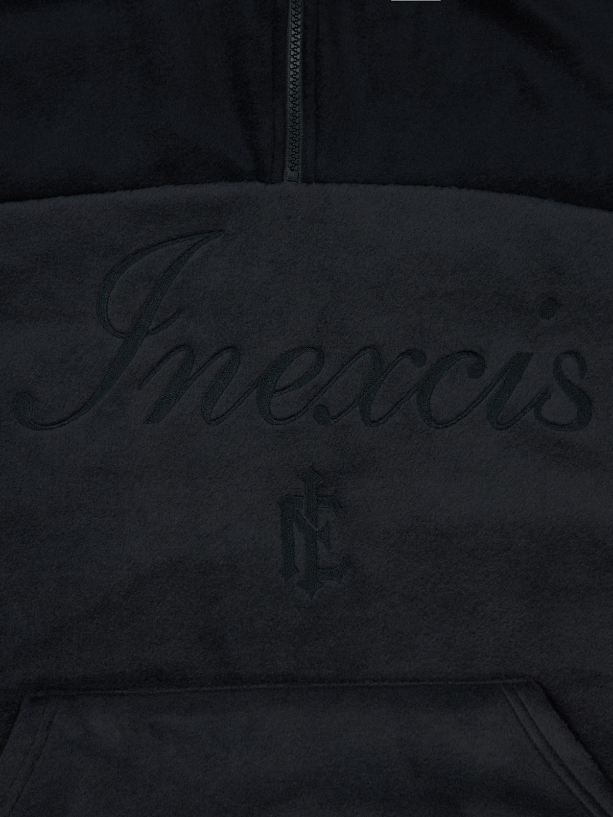 이넥시스(INEXCIS) 프래그먼트 플리스 아노락 (Black)