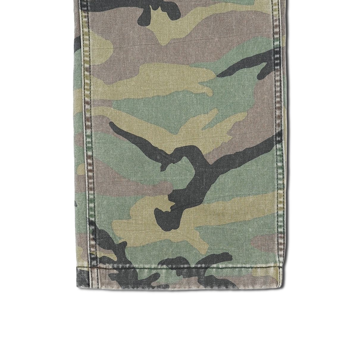 피오에스알(POSR) WASHED FATIGUE PANTS / CAMO