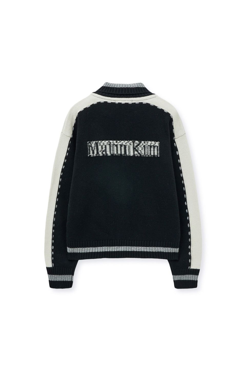 MUSINSA公式 | MATIN KIM MATIN KIM INITIAL KNIT ZIP UP FOR WOMEN IN