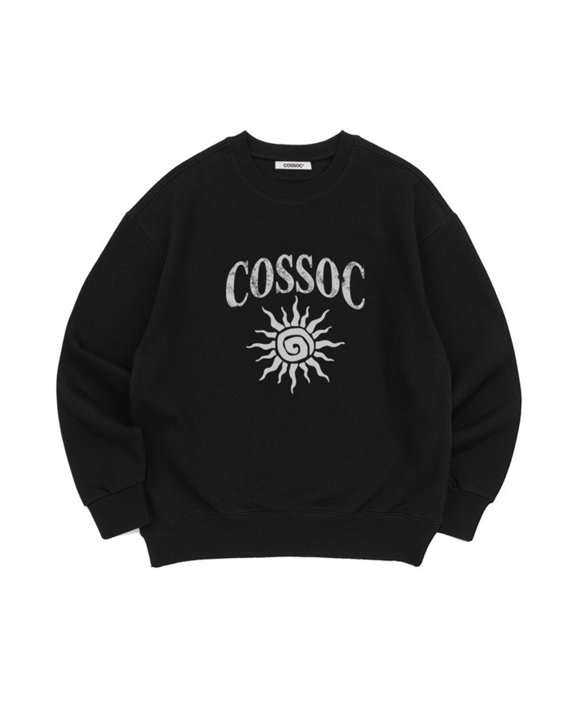 코소(COSO) 비치 아트웍 스웻셔츠 MTM(라이트 그레이)