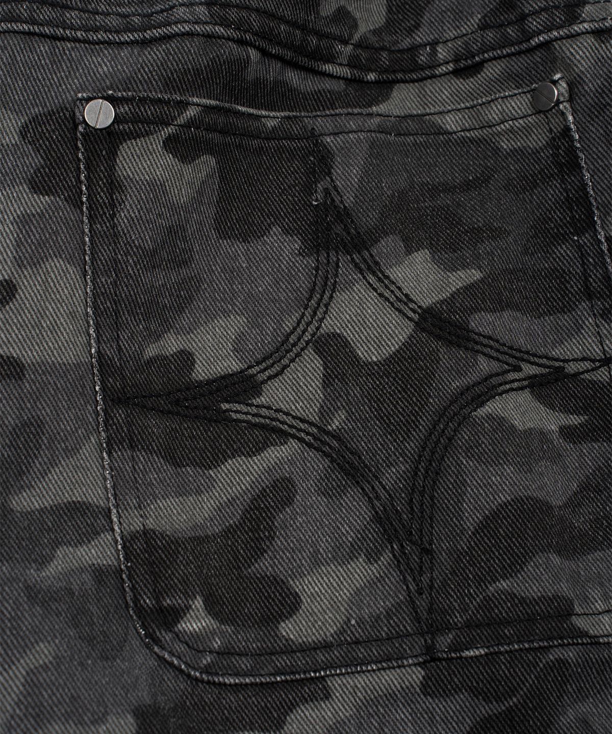 세인트페인(SAINTPAIN) SP 카모 카고 팬츠 블랙