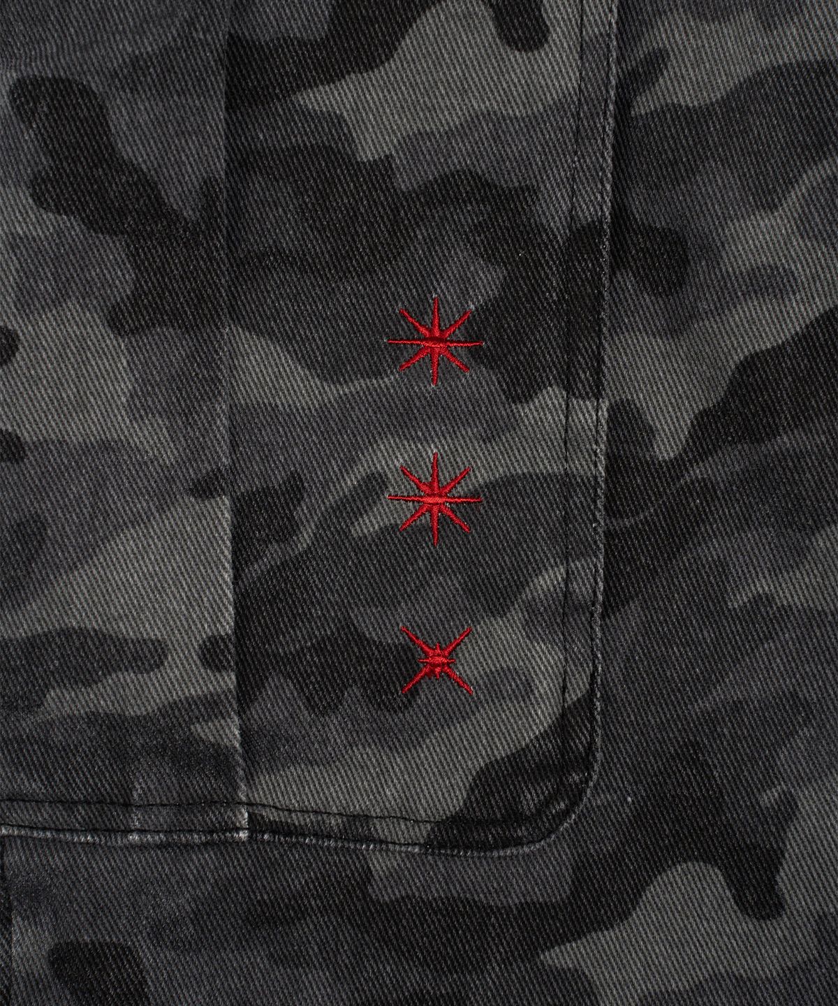 세인트페인(SAINTPAIN) SP 카모 카고 팬츠 블랙