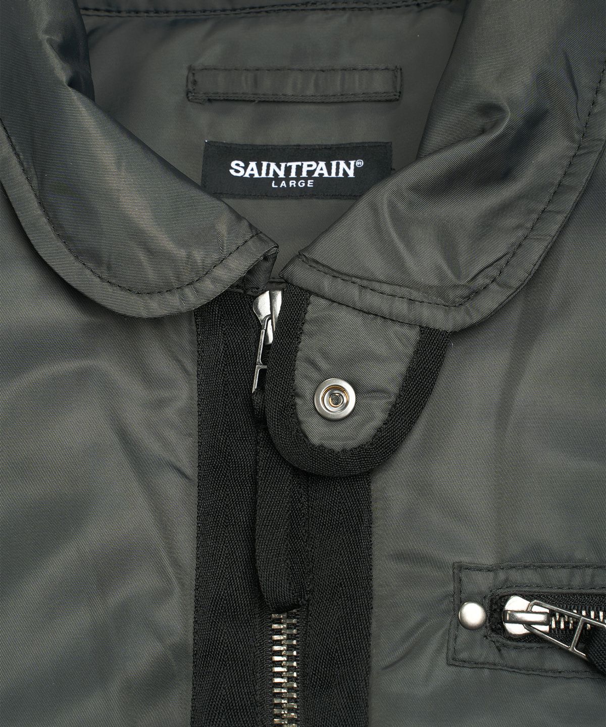 세인트페인(SAINTPAIN) SP 본디지 CWU 플라이트 점퍼 차콜
