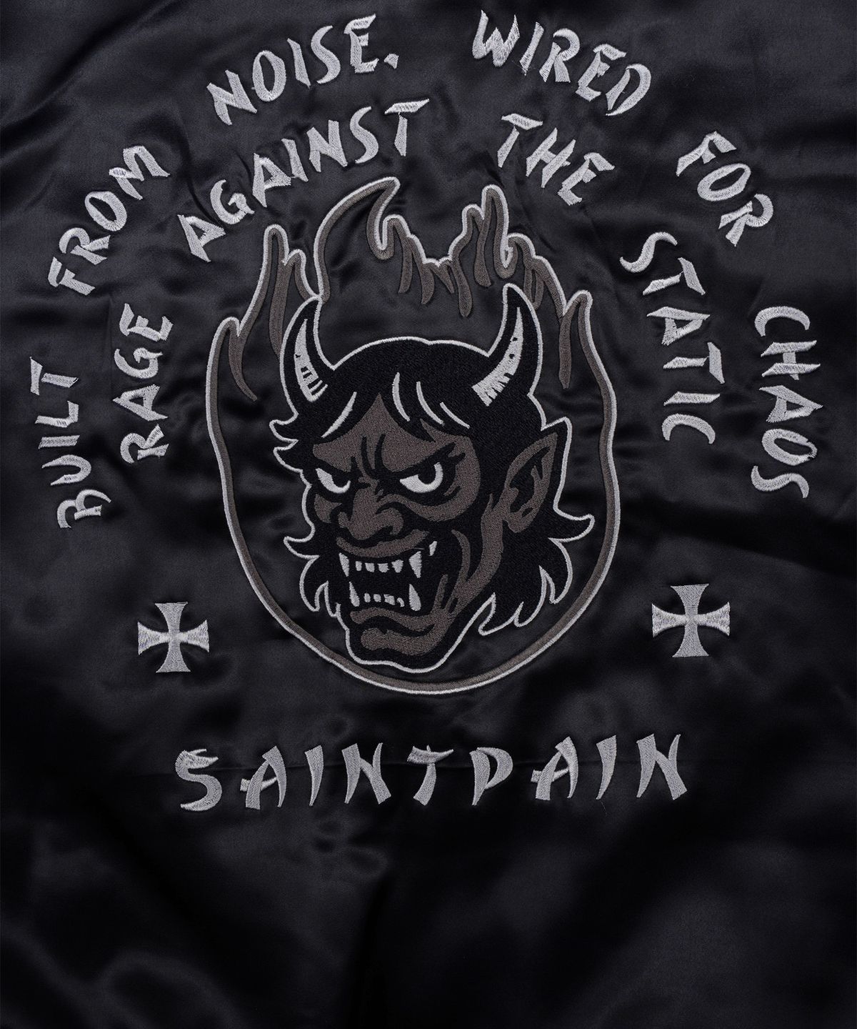 세인트페인(SAINTPAIN) SP 한야 수베니어 자켓 블랙