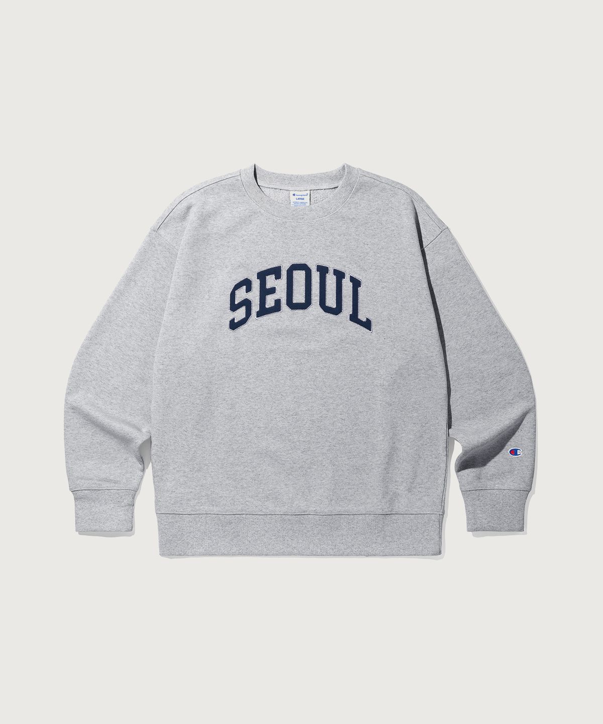 챔피온(CHAMPION) C로고 루즈핏 시티 스웨트셔츠 SEOUL