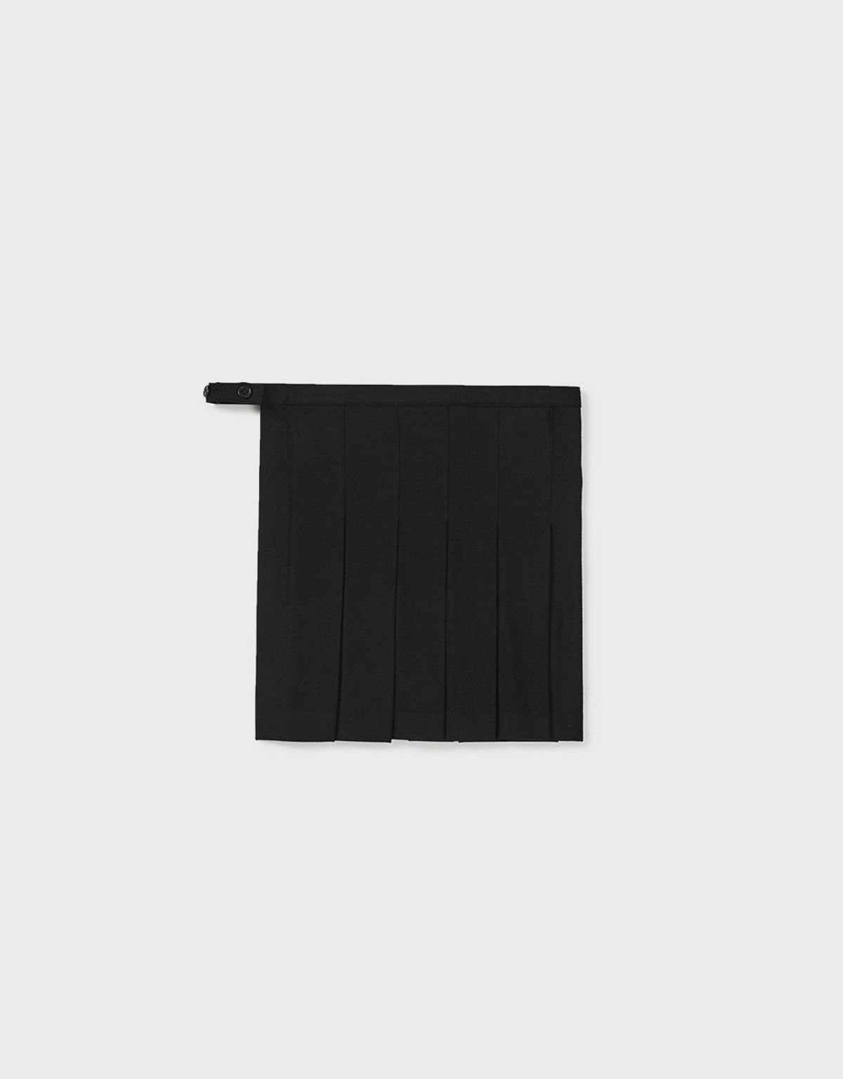 엠엠더블유(MMW) [MMW] LAYERED WRAP SKIRT PANTS (BLACK)