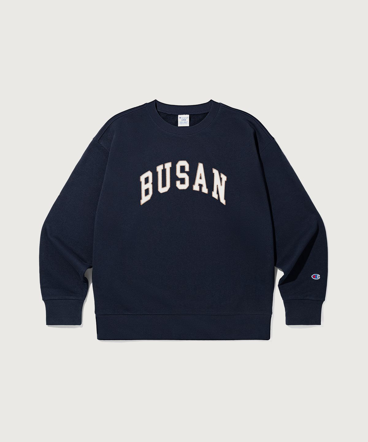 챔피온(CHAMPION) C로고 루즈핏 시티 스웨트셔츠 BUSAN