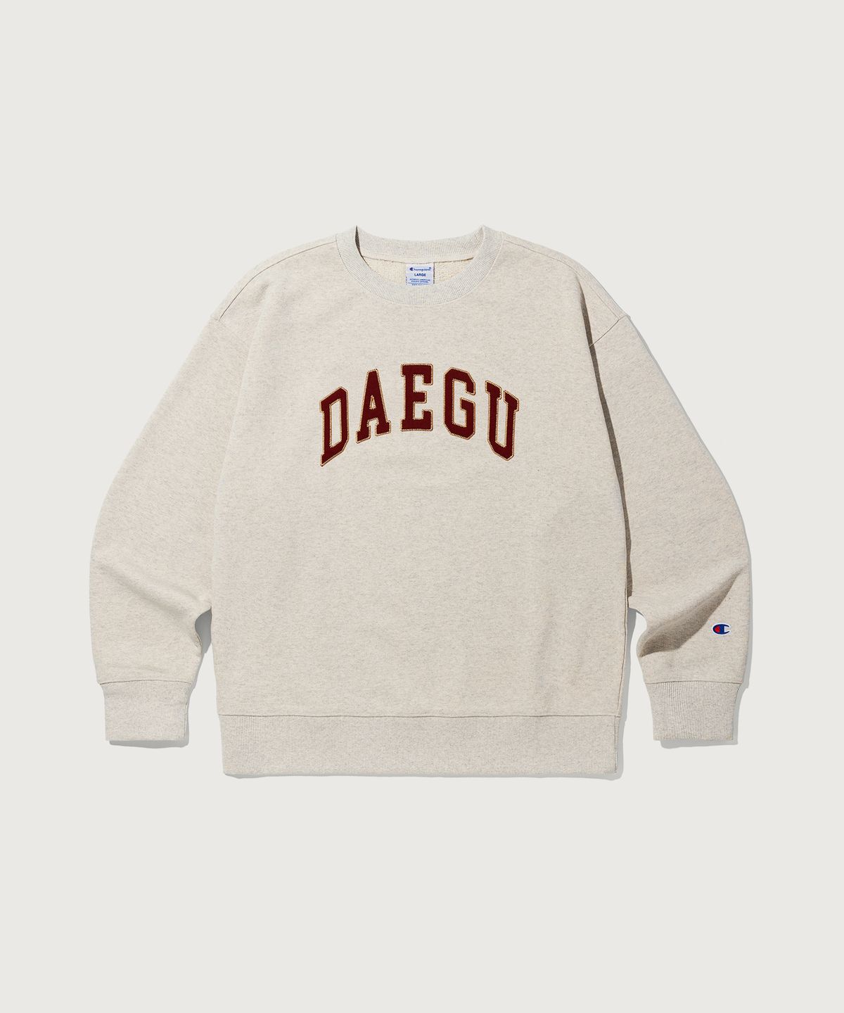 챔피온(CHAMPION) C로고 루즈핏 시티 스웨트셔츠 DAEGU