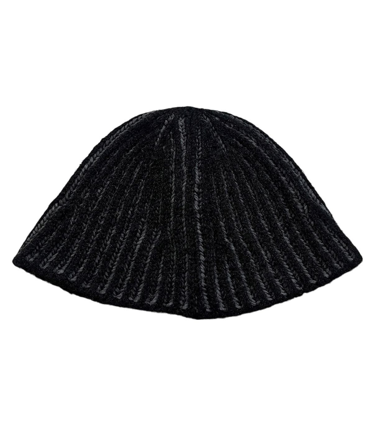 스케이터락(SK8ER ROCK) Tone on Tone Cross Beanie ((black))