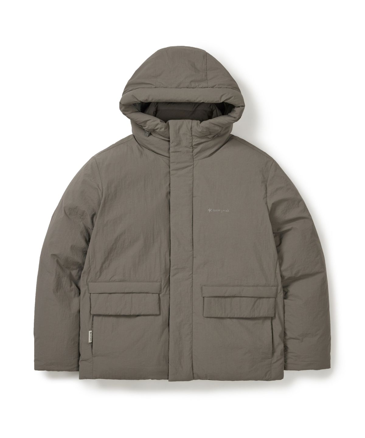 스노우피크 어패럴(SNOWPEAK APPAREL) 시티캠퍼 후드 헤비 다운 자켓 (S25WMGDJ10) Dark Khaki