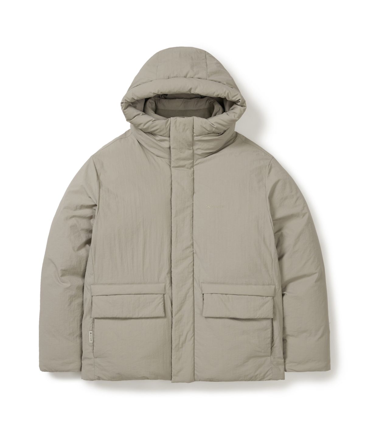 스노우피크 어패럴(SNOWPEAK APPAREL) 시티캠퍼 후드 헤비 다운 자켓 (S25WMGDJ10) Fog Gray