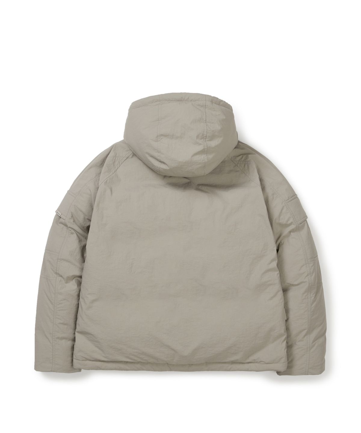 스노우피크 어패럴(SNOWPEAK APPAREL) 시티캠퍼 유틸리티 후드 다운 자켓 (S25WMGDJ68) Beige Gray