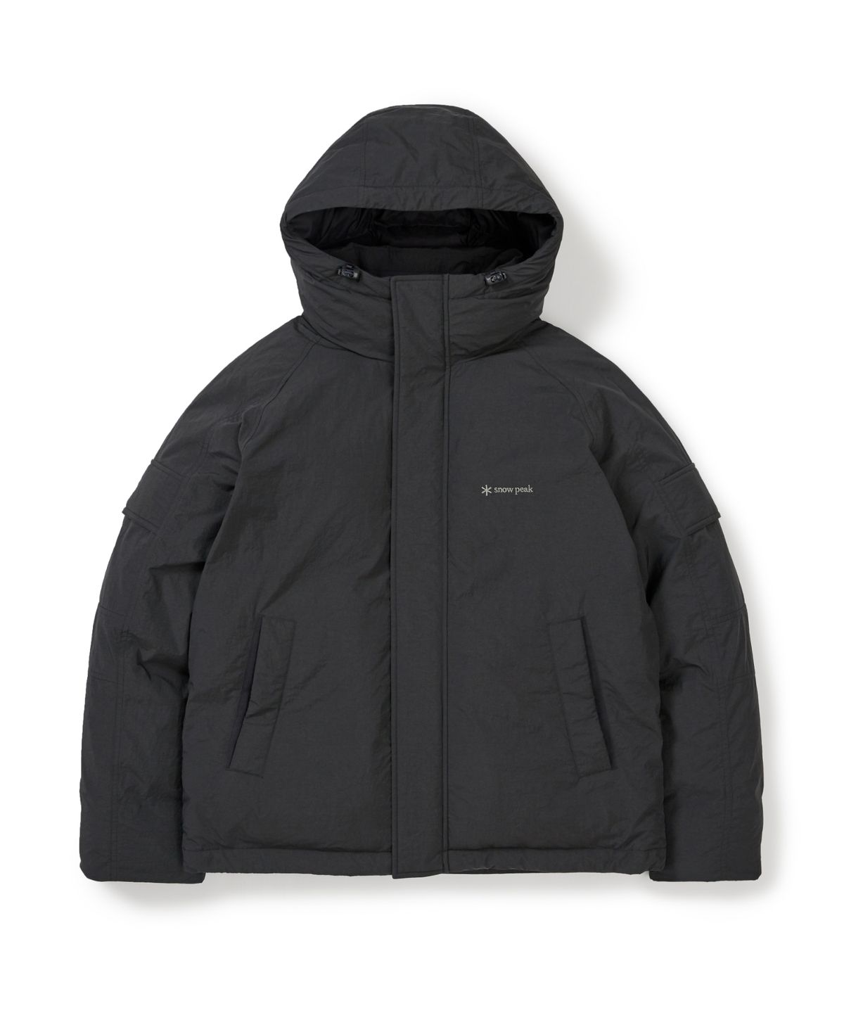 스노우피크 어패럴(SNOWPEAK APPAREL) 시티캠퍼 유틸리티 후드 다운 자켓 (S25WMGDJ68) Charcoal