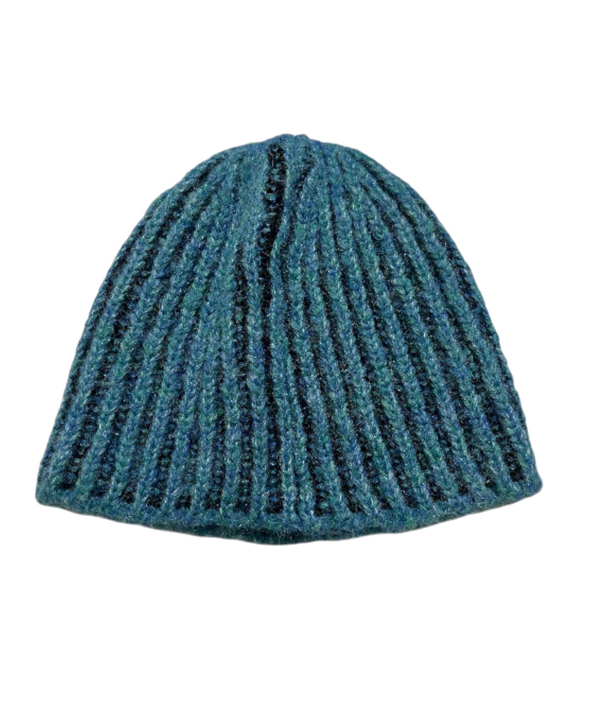 스케이터락(SK8ER ROCK) Bold Cross Two Tone Beanie ((blue))