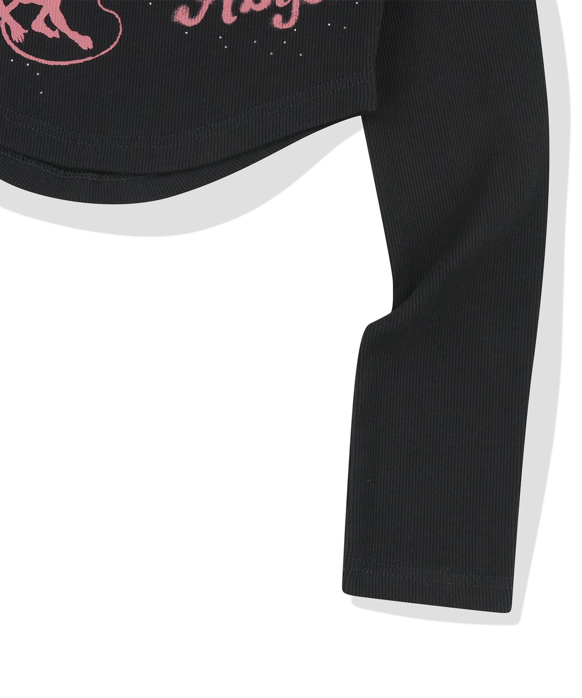 낫포너드(NOT4NERD) W 2 Angel Hotfix Henley Neck Long Sleeve - Black