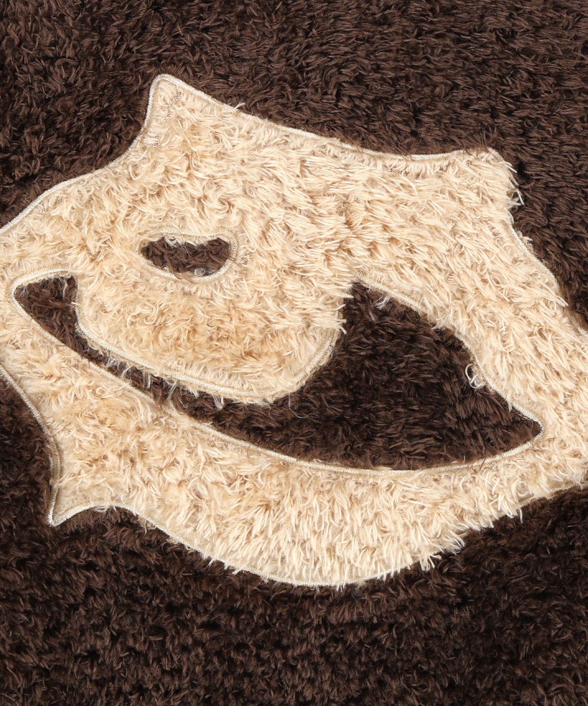 낫포너드(NOT4NERD) W Chasm Eye High Neck Boucle Zip Up - Brown