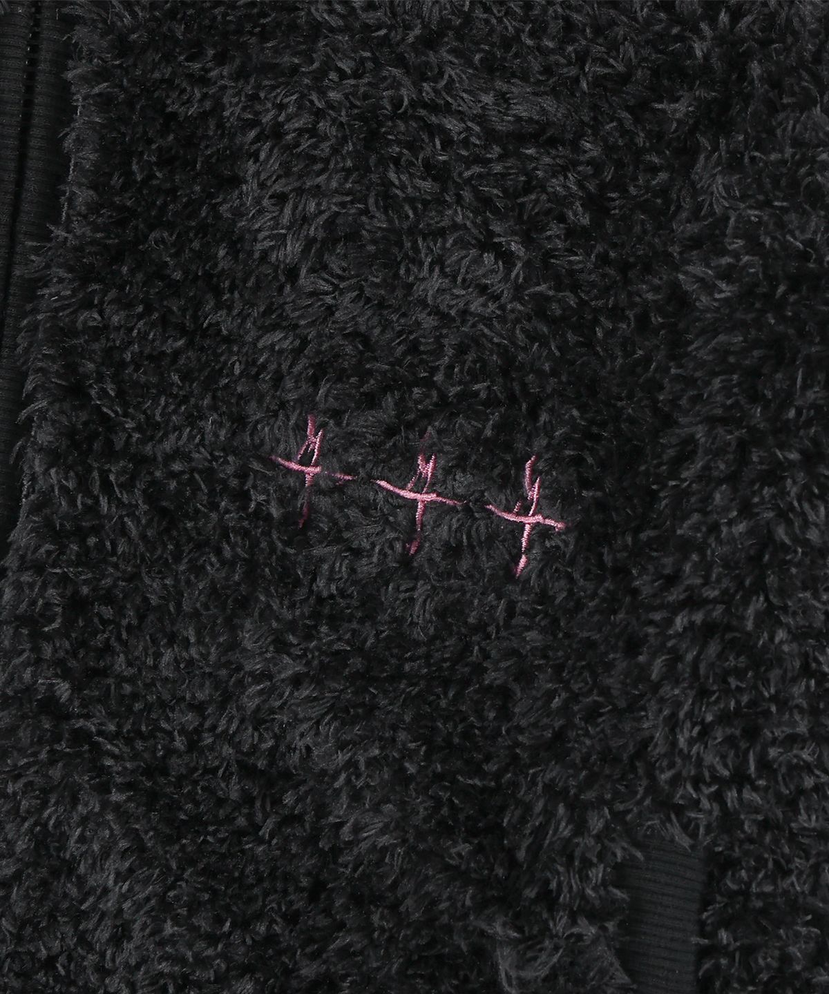 낫포너드(NOT4NERD) W Chasm Eye High Neck Boucle Zip Up - Black