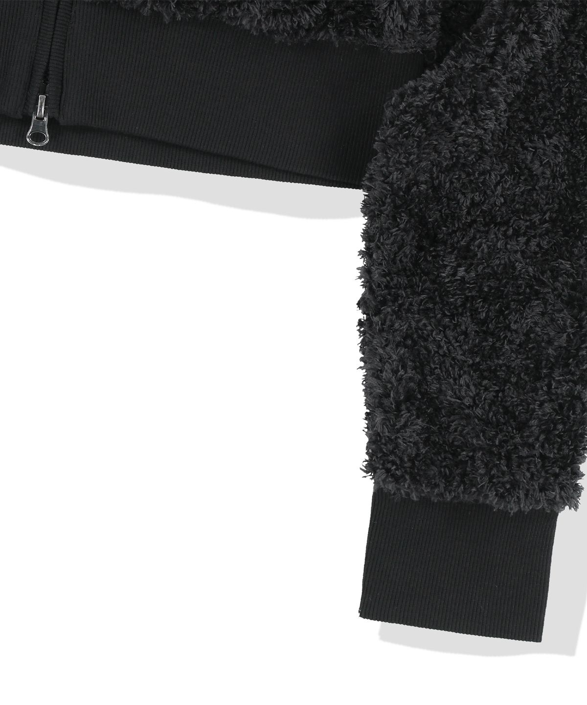 낫포너드(NOT4NERD) W Chasm Eye High Neck Boucle Zip Up - Black