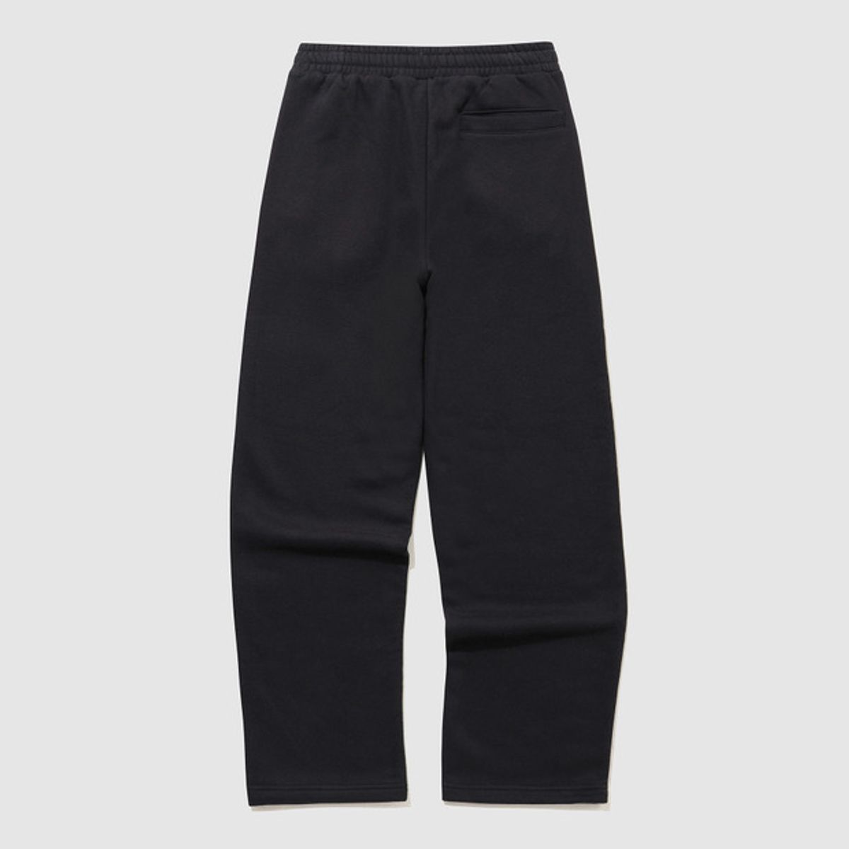 엄브로(UMBRO) 에센셜 기모 루즈 스트레이트 팬츠 블랙 UQ423CFPO2