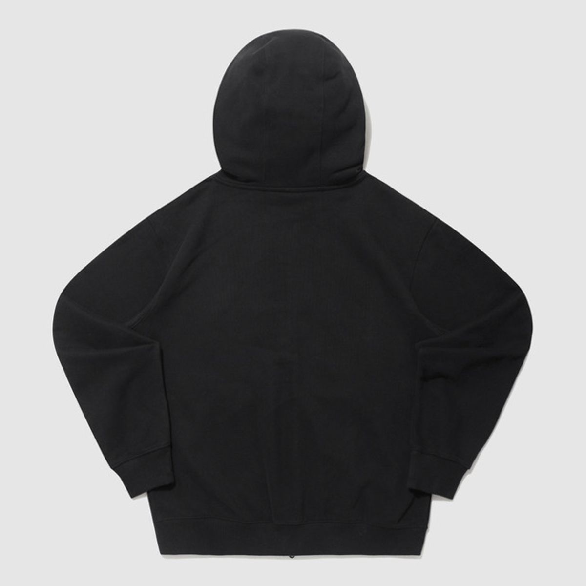엄브로(UMBRO) 에센셜 기모 후드 집업 블랙 UQ423CFTO1