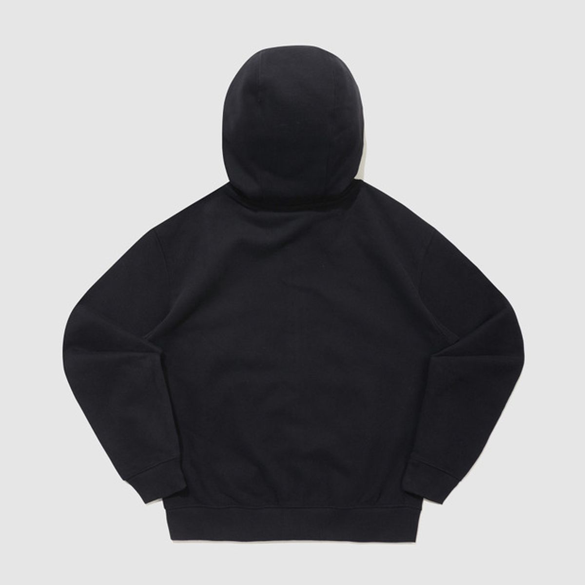 엄브로(UMBRO) 에센셜 기모 후드 집업 블랙 UQ423CFTO1